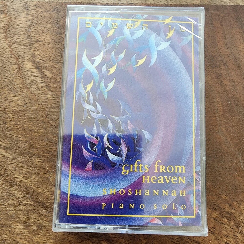 Shoshannah Cassette Gifts From Heaven 2000 Blue Piano Solo Religious Album DMC